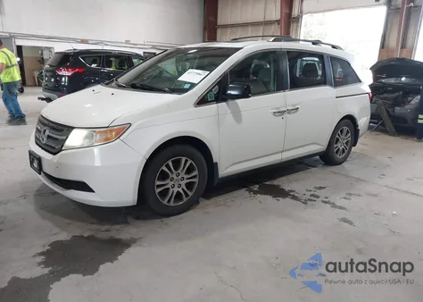 2012 Honda Odyssey Ex-L z USA, uszkodzony, nr VIN 5FNRL5H65CB017743